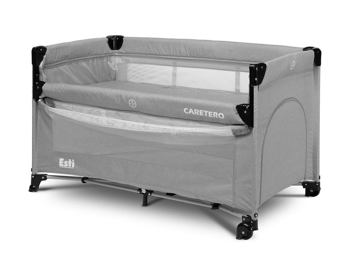Детская кровать-манеж Caretero Esti Grey (1338357414) - фото 3 Детская кровать-манеж Caretero Esti Grey (1338357414) - фото 3