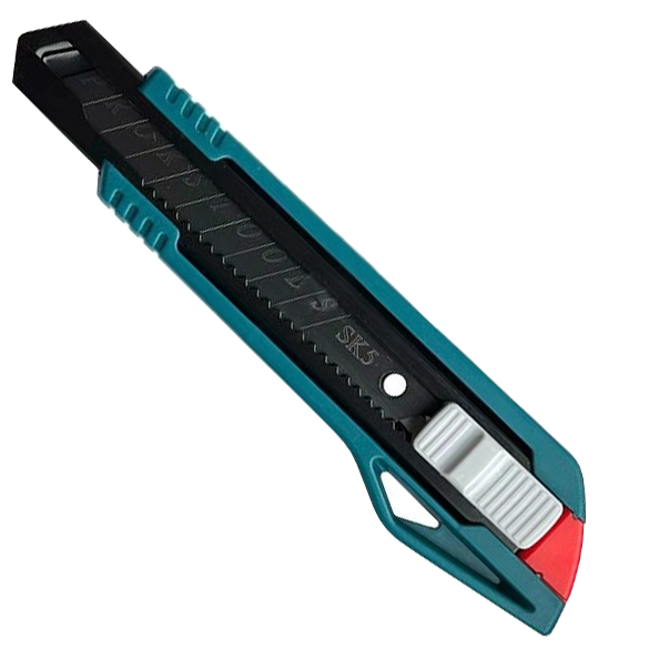 Ніж будівельний посилений MAGtools SK5 18 мм Чорний (502092)