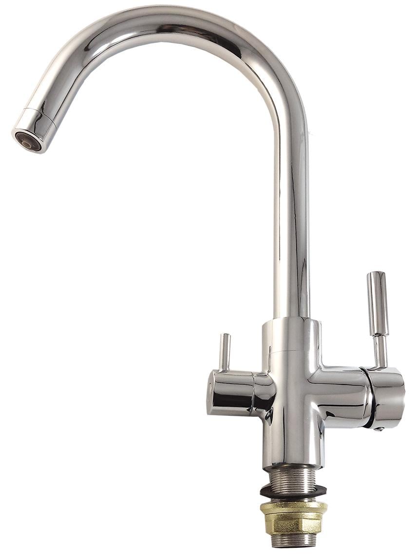 Змішувач для кухні з фільтром для питної води Frap F4352 Хром (34550) Змішувач для кухні з фільтром для питної води Frap F4352 Хром (34550)