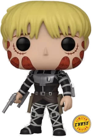 Детская игровая фигурка Funko Pop Chase Attack на Titan Armin Arlelt 10 см (AT AA C 1447) - фото 2
