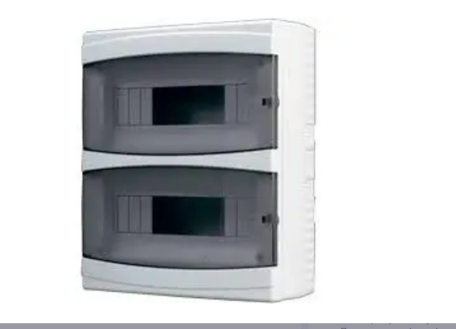 Щит розподільчий пластиковий Borsan зовнішній на 24 модулів (BR.810) - фото 1