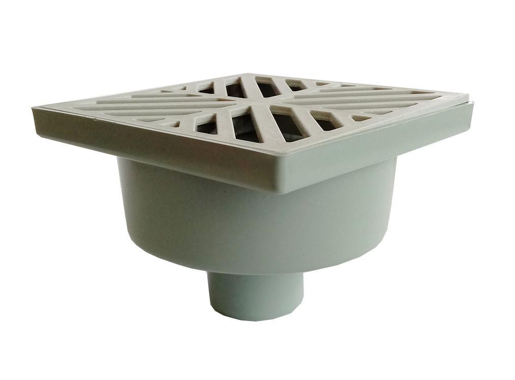 Трап душевой вертикальный SantehPlast DN50 пластиковая решетка-снежинка с гидрозатвором 150х150 мм (ТВ-150-50.01) Трап душевой вертикальный SantehPlast DN50 пластиковая решетка-снежинка с гидрозатвором 150х150 мм (ТВ-150-50.01)