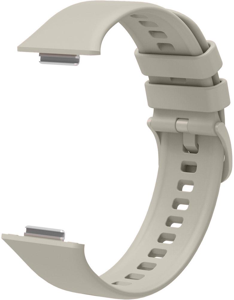 Ремешок Jsota для Huawei Watch Fit 2 силиконовый Beige (28081-34) - фото 3 Ремешок Jsota для Huawei Watch Fit 2 силиконовый Beige (28081-34) - фото 3