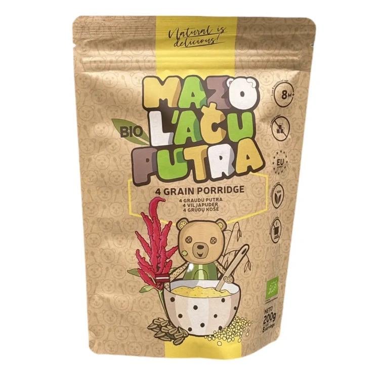 Каша Mazo Lacu органическая Многозерновая 8 месяцев 200 г Каша Mazo Lacu органическая Многозерновая 8 месяцев 200 г
