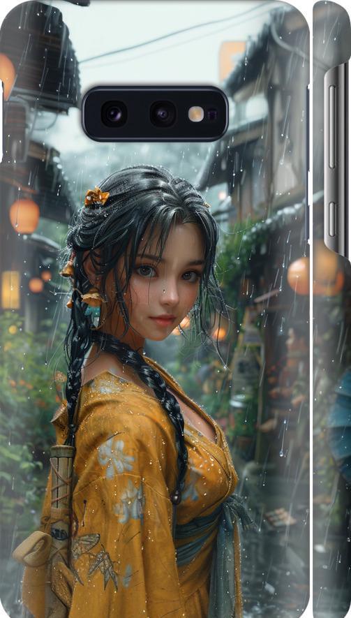 Чехол на Samsung Galaxy S10e Anime-girl (6133m-1646-42517)