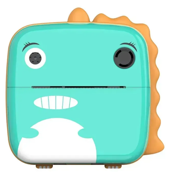 Фотоапарат дитячий з миттєвим друком Динозаврик Фотоапарат дитячий з миттєвим друком Динозаврик