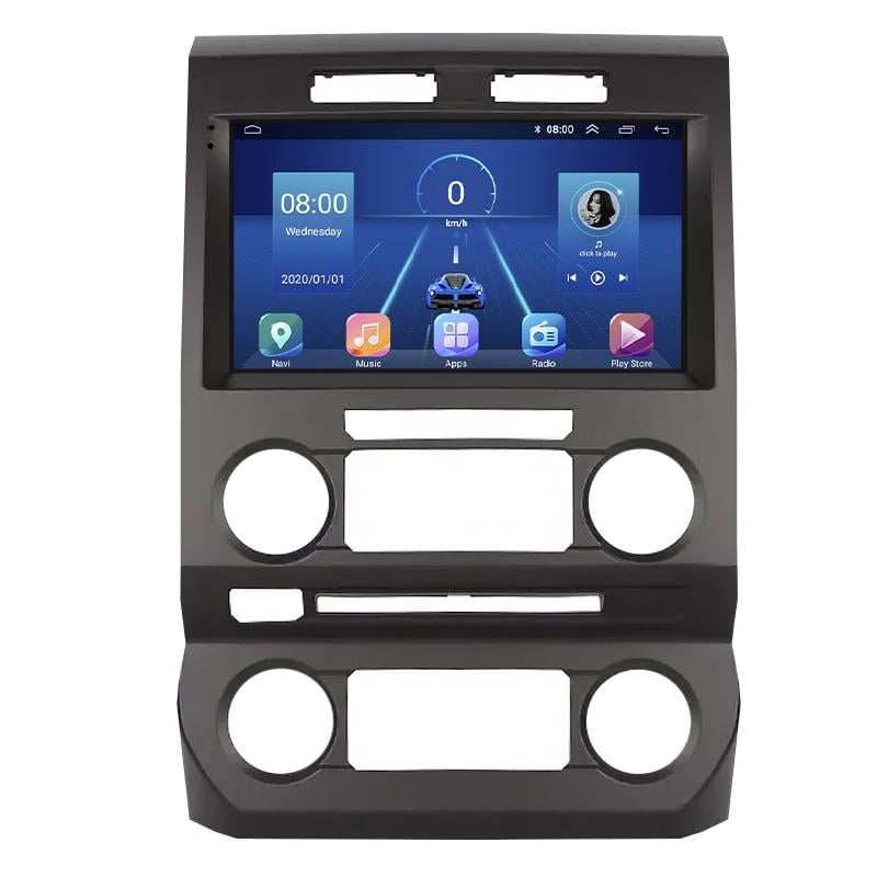 Автомагнитола штатная Lesko Top для Ford F-150 XIII рестайлинг 2017-2020 г. 4G/Wi-Fi/GPS 4/32 GB 9" (12090-71544)