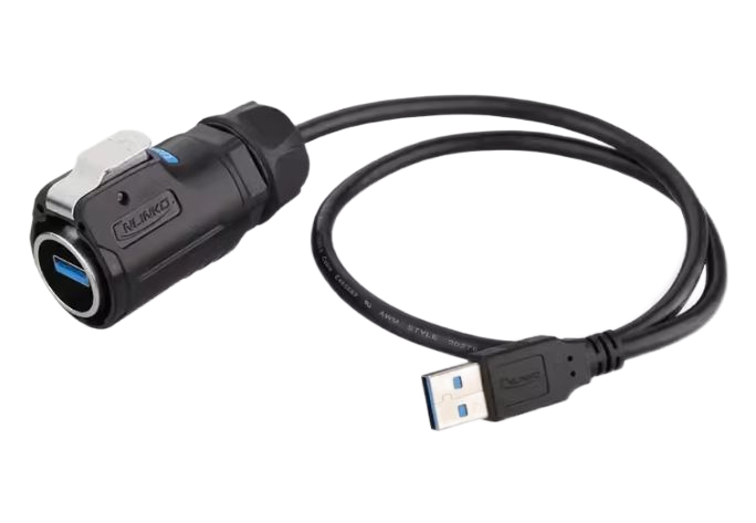 Разъем герметичный кабель USB Cnlinko LP-24-USB3-MP-MP-1M-001 1 м (2341770061)