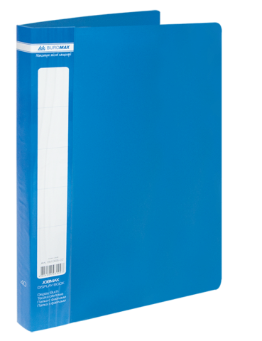Папка пластиковая JOBMAX А4 с 40 файлами (BM.3616) Папка пластиковая JOBMAX А4 с 40 файлами (BM.3616)