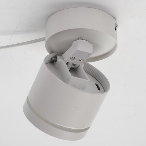 Светильник накладной поворотный ARDERO ML418-1 под лампу Белый (22901437) - фото 4 Светильник накладной поворотный ARDERO ML418-1 под лампу Белый (22901437) - фото 4