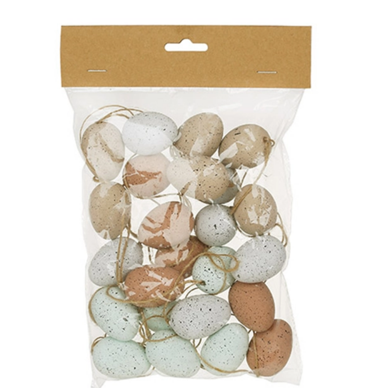 Набір великодніх прикрас на підвісі Писанка 24 шт. (42147)