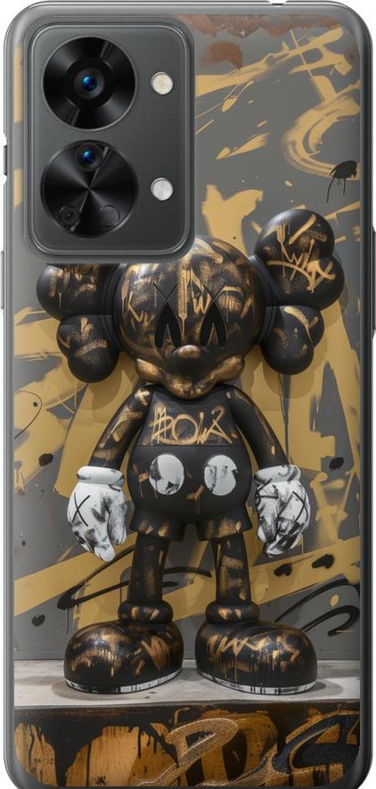 Чехол на OnePlus Nord 2T Bronze kaws (6097u-2640-42517)