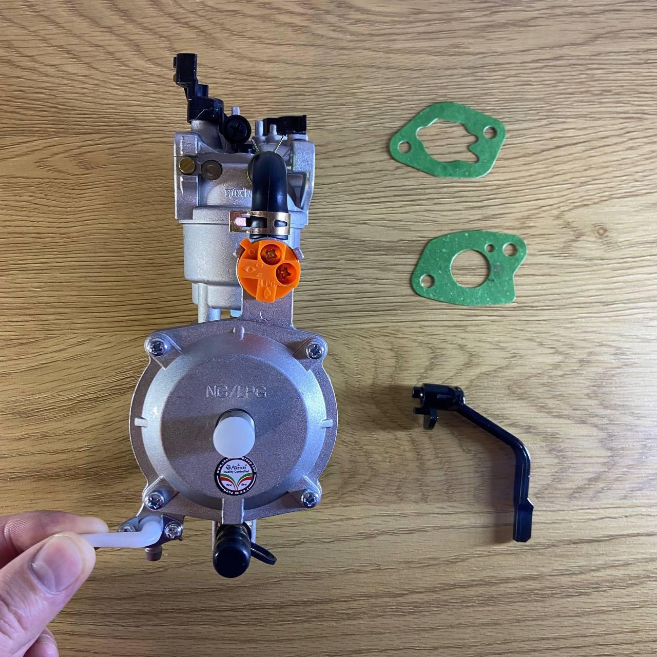 Карбюратор для генератора газ-бензиновый 2-4,5 кВт (1076) - фото 4