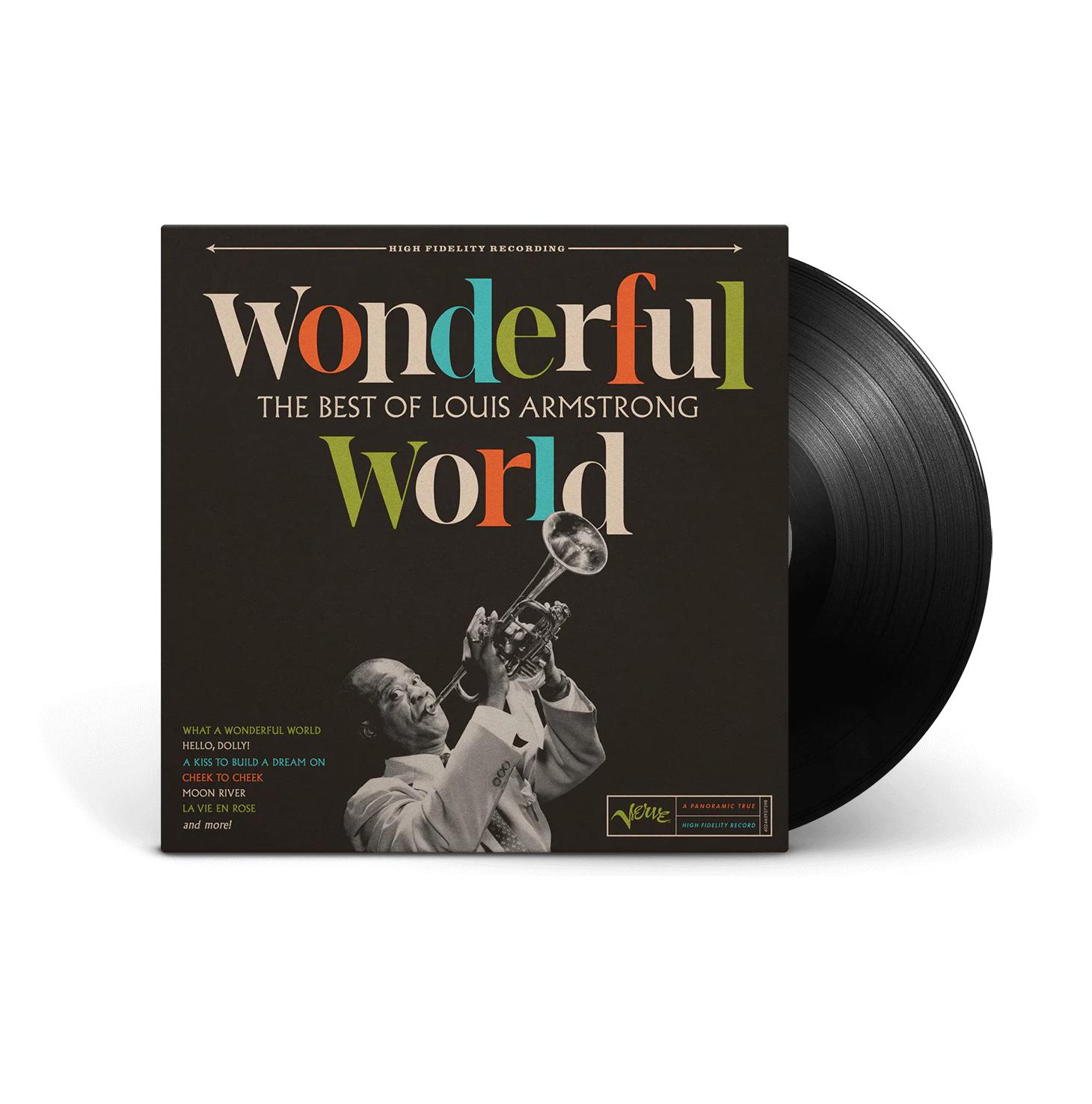 ᐉ Вінілова платівка Louis Armstrong- Wonderful World LP (29477255