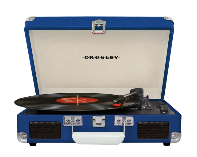 Програвач вініловий Crosley Cruiser Deluxe Blue