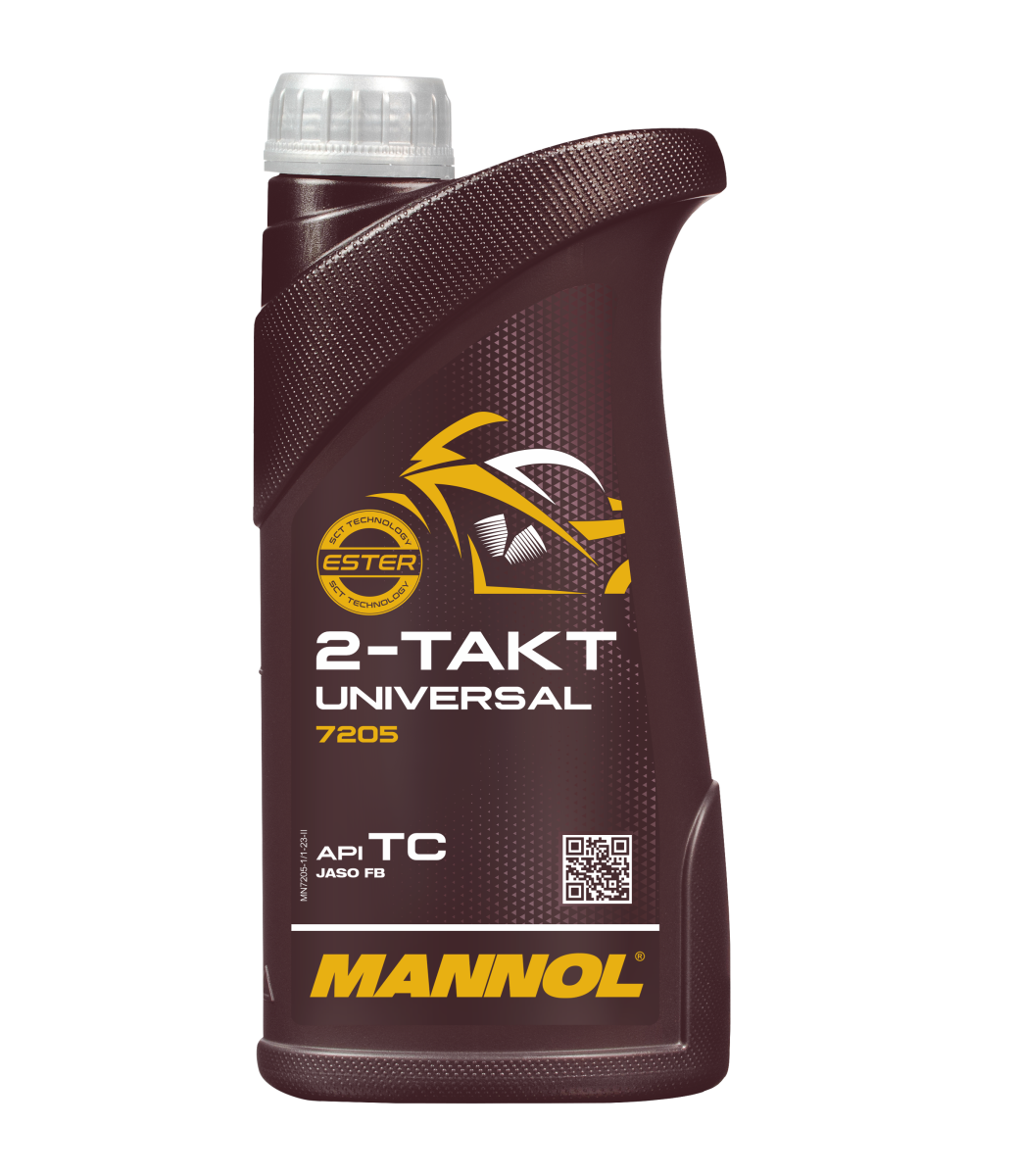 Масло для двухтактных двигателей Mannol 2-Takt Universal минеральное 1 л (7205)