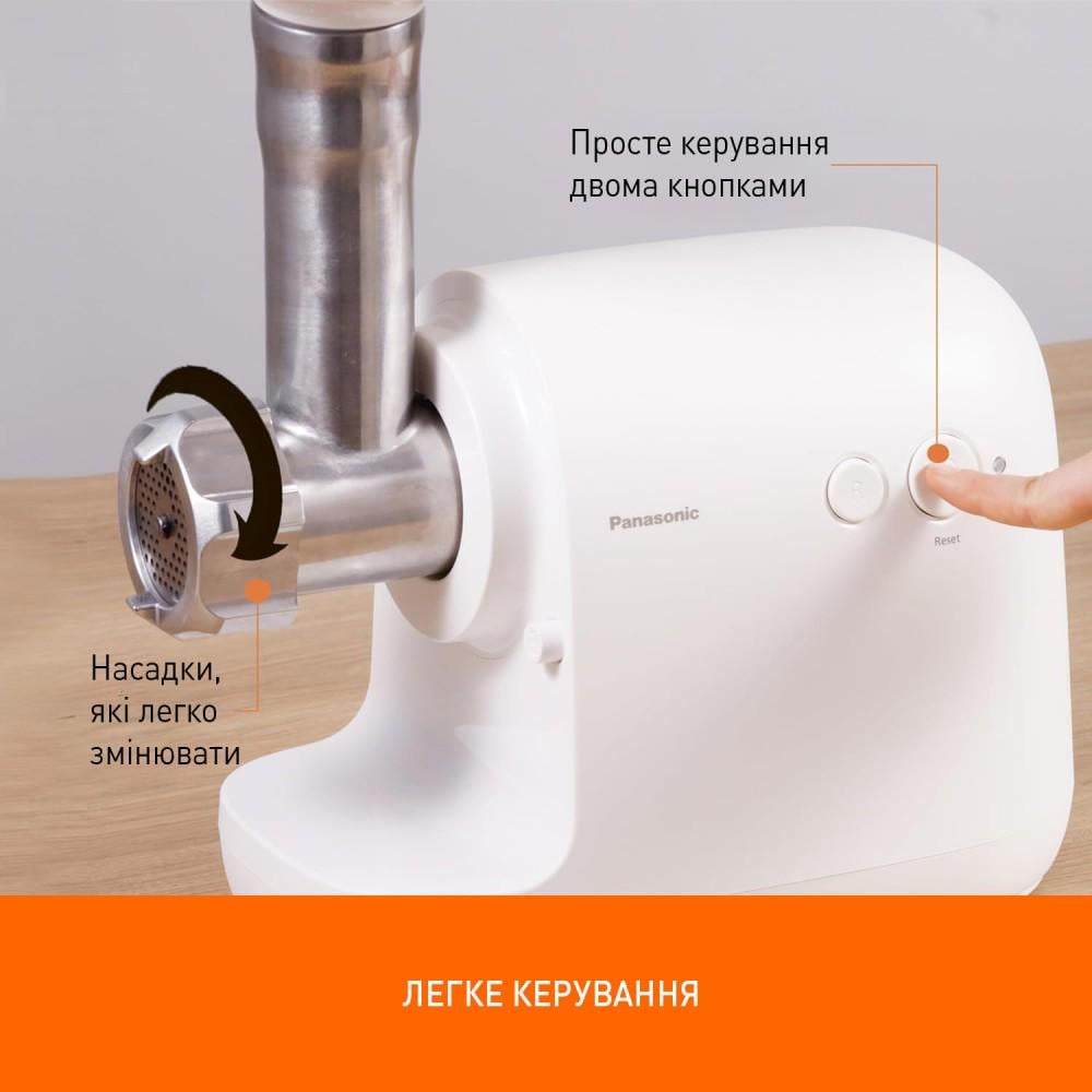 Мясорубка Panasonic MK-GX1700WT-QA - фото 9