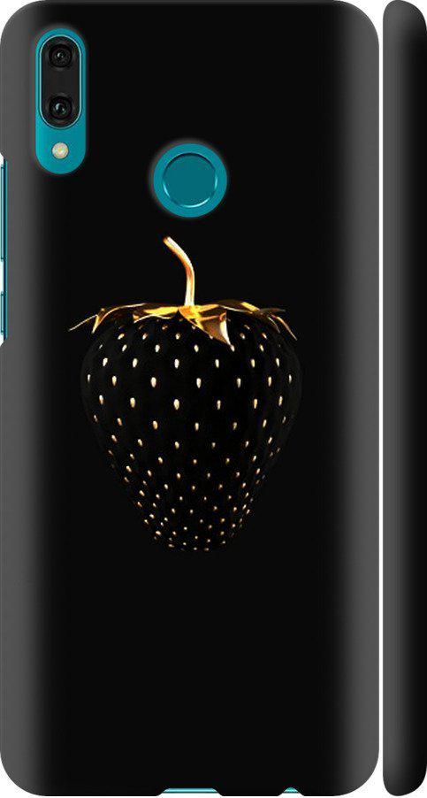Чехол на Huawei Y9 2019 Черная клубника (3585m-1602-42517)