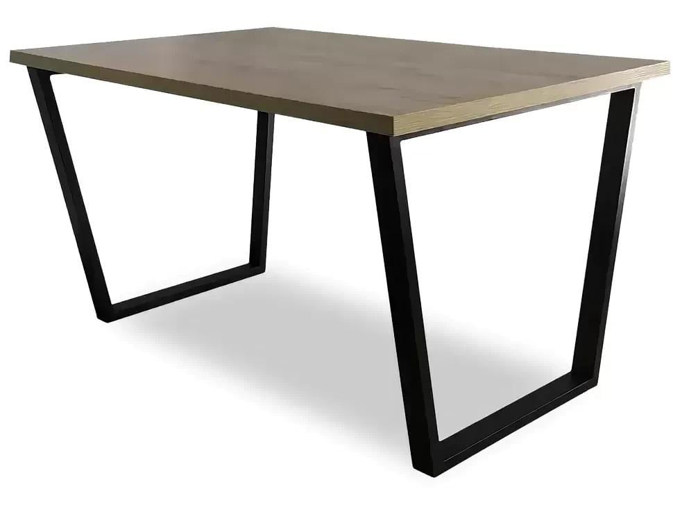 Обеденный стол Металл-Дизайн Бинго Лайт ДСП/металл Черный/Дуб античный Обеденный стол Металл-Дизайн Бинго Лайт ДСП/металл Черный/Дуб античный