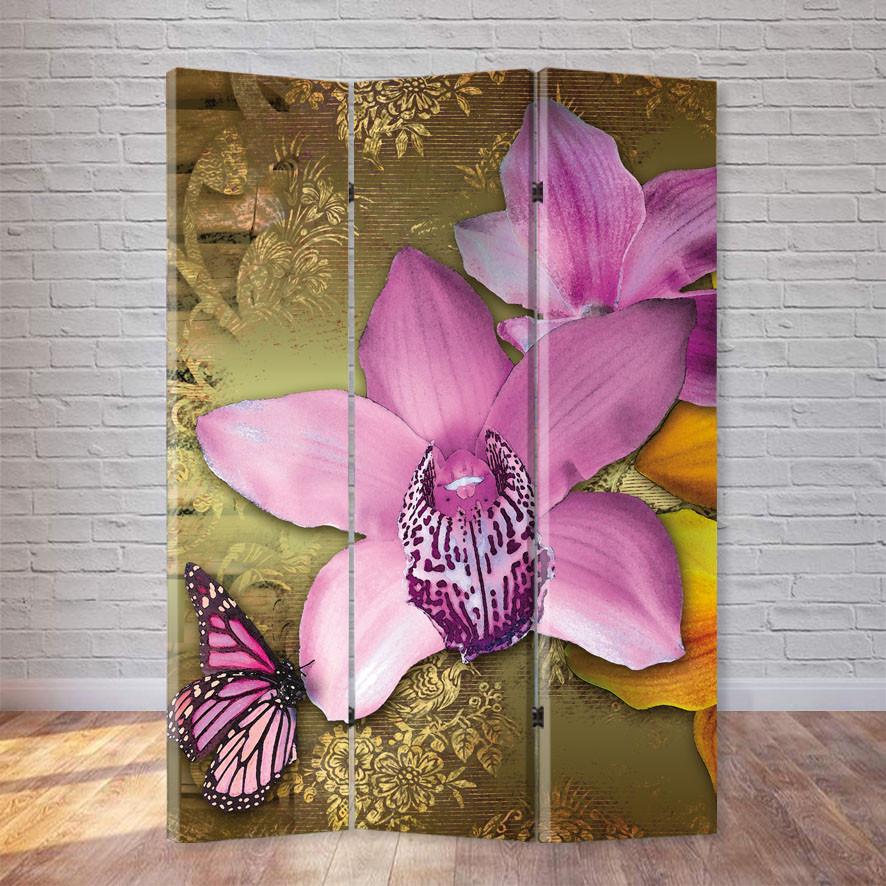 Ширма Орхидеи 180х120 см (529149315)