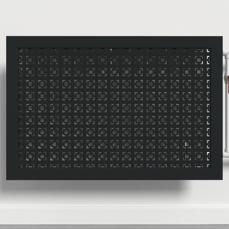 Решетка-экран на батарею SMARTWOOD 900 мм Чорный (R21183107)