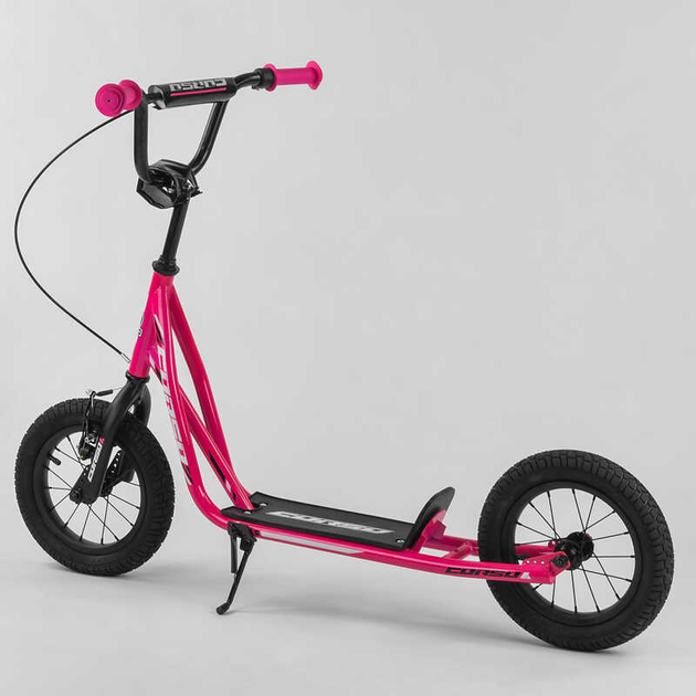 Самокат Corso JT 47117/1 ручной передний тормоз/колеса надувные 12" (25111796) - фото 3 Самокат Corso JT 47117/1 ручной передний тормоз/колеса надувные 12" (25111796) - фото 3