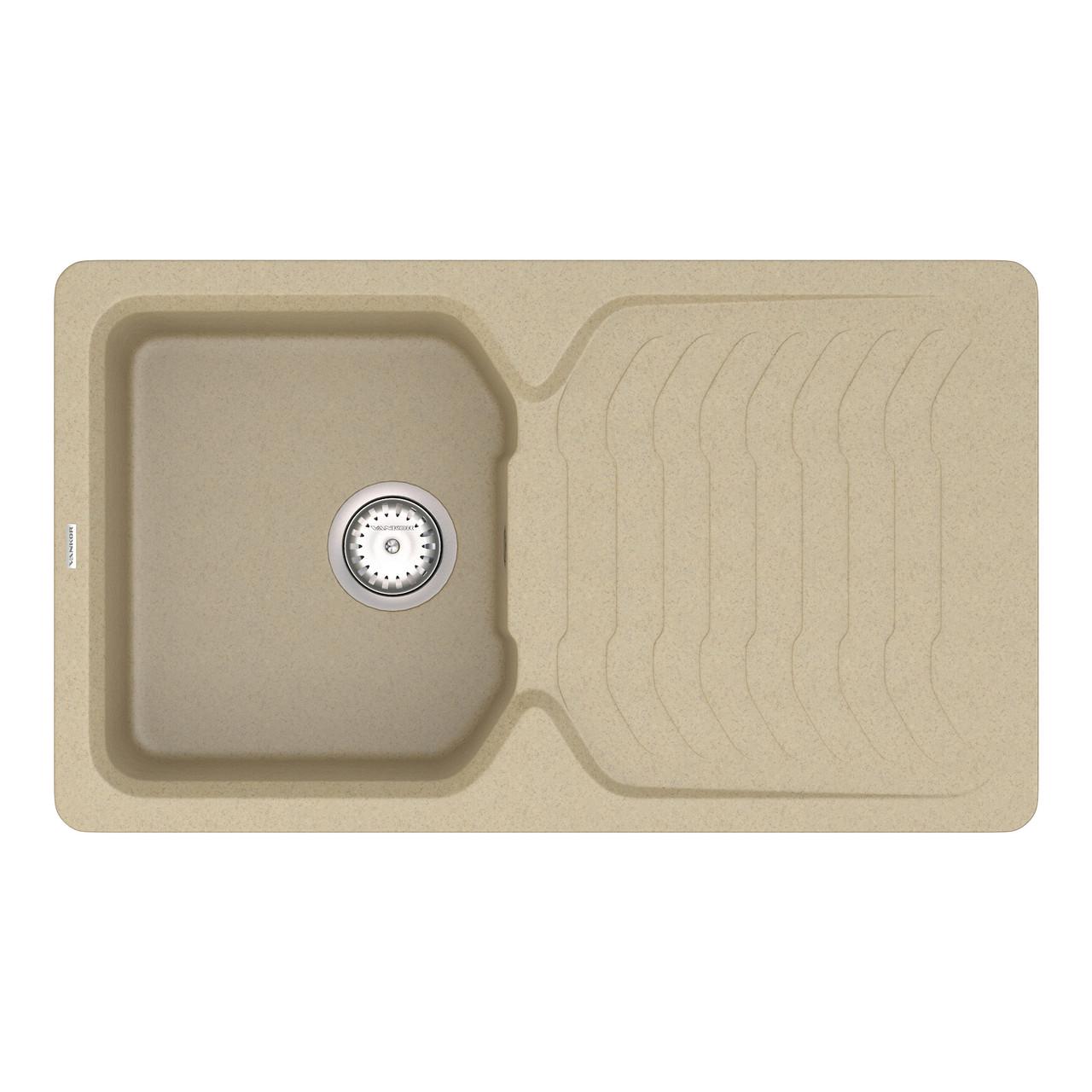 Кухонна мойка с сифоном Sigma SMP 02.85 Safari