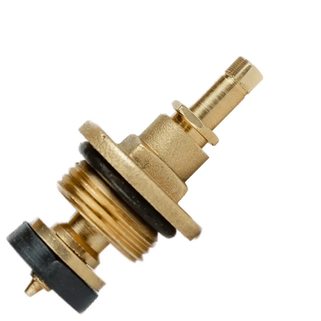 Вентильная головка без маховика для защелки ХВ 1 1/2” латунная М45х1,5 литейная (Б1822А)