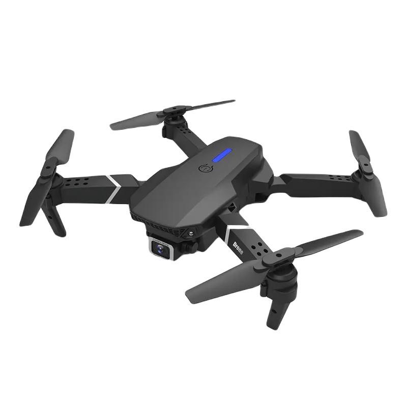 Квадрокоптер розкладний RIAS RC E88 з WiFi камерою Black (3_02733)