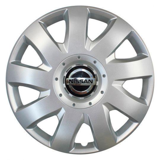 Автомобильные колпаки SKS 426 R16 с логотипом Nissan 4 шт. Серебристый
