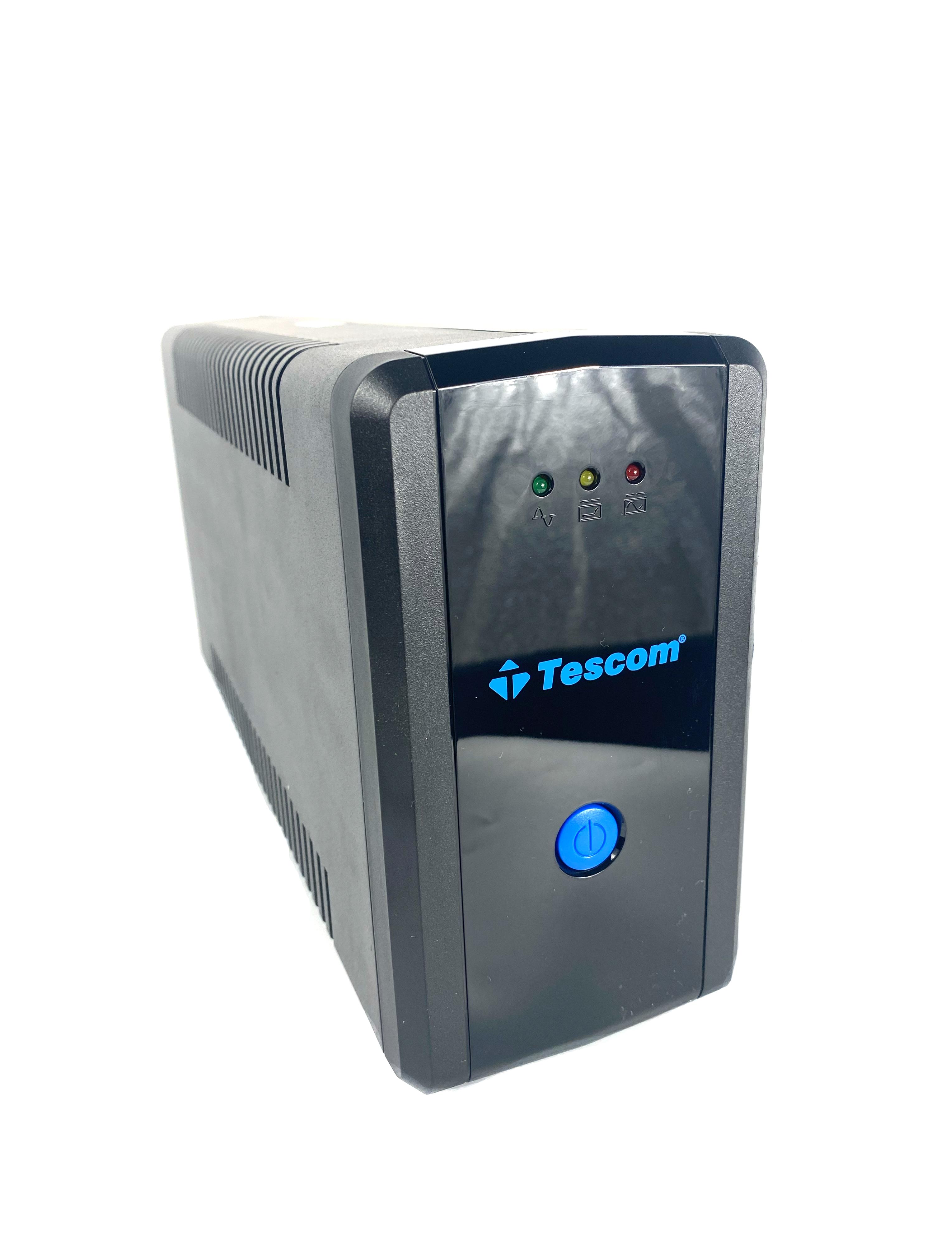 Источник бесперебойного питания Tescom Leo II Pro LCD 650VA usb 2 розетки с правильной чистой синусоидой - фото 3