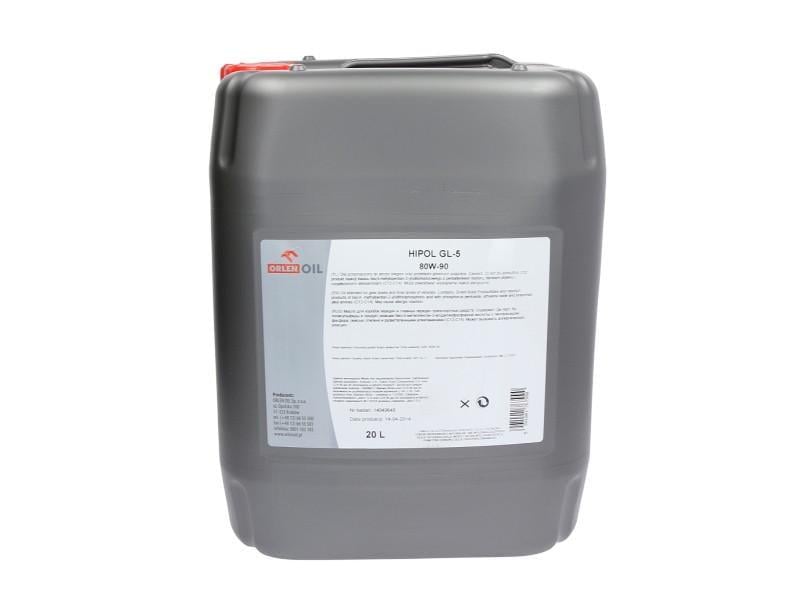 Трансмиссионно-гидравлическое масло Orlen Oil HIPOL 80W-90 GL-5 20 л (100001446м) Трансмиссионно-гидравлическое масло Orlen Oil HIPOL 80W-90 GL-5 20 л (100001446м)