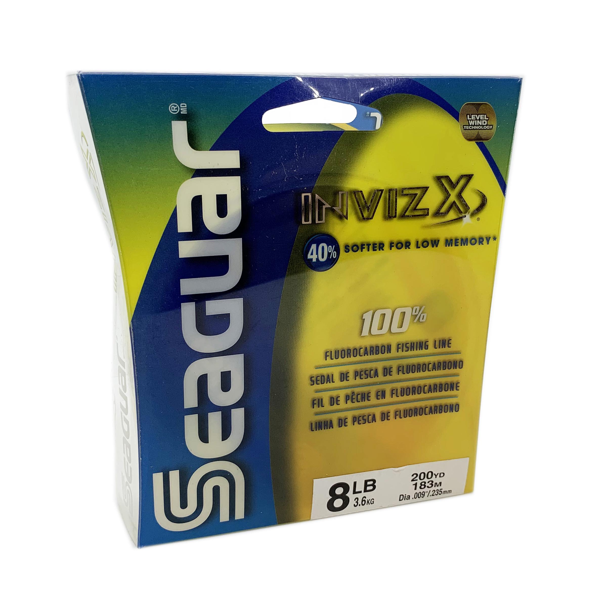 Флюорокарбон Seaguar InvizX Fluorocarbon DIA.0.009 8 lb 183 м 0,235 мм (6860)