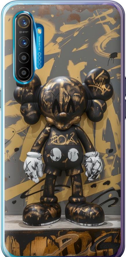 Чехол на Realme XT Bronze kaws (6097u-1868-42517)