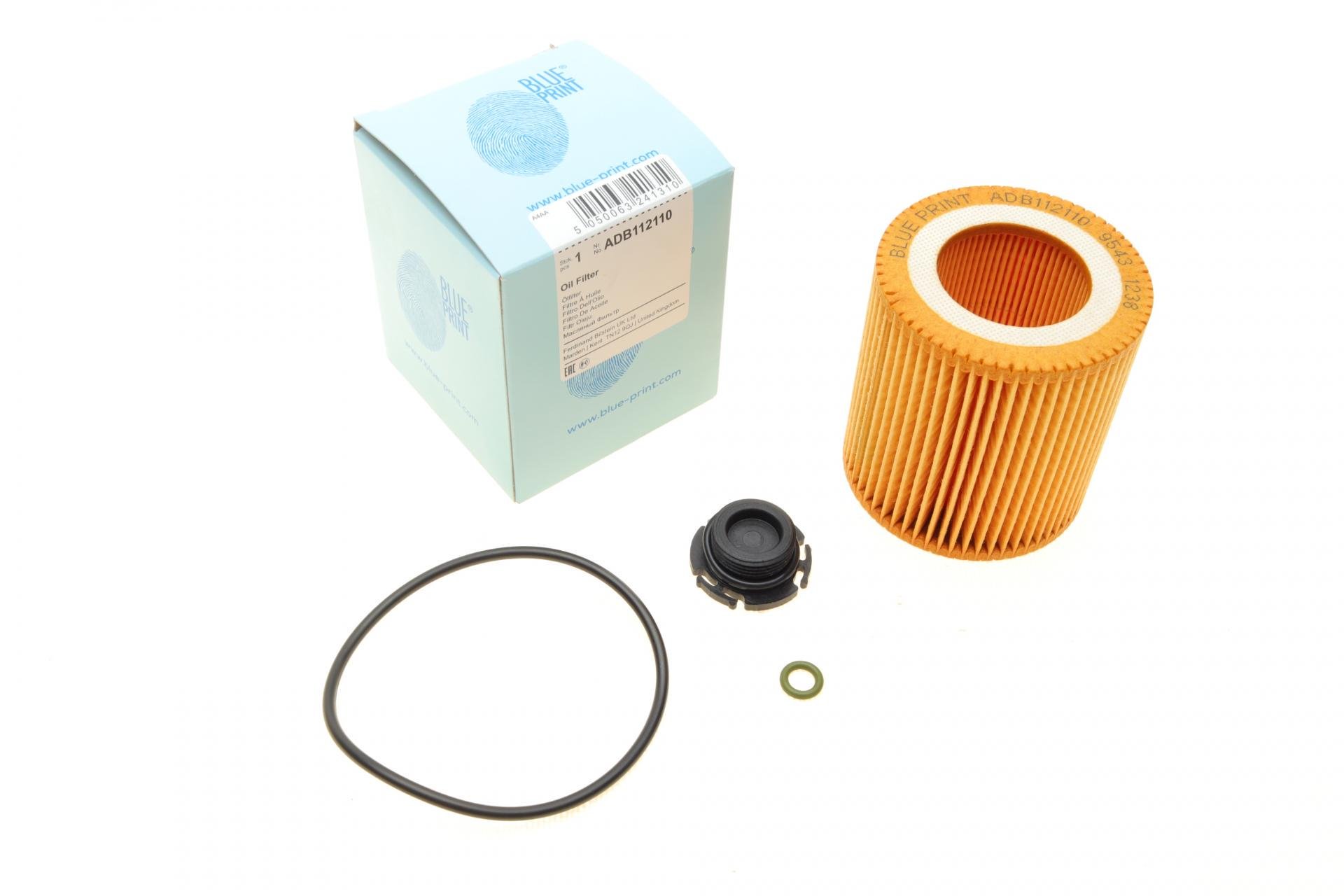 Фильтр масляный BLUE PRINT для BMW 5 F10/F11/3 F30/F80 12- N20/N26/B47/N55 (ADB112110)