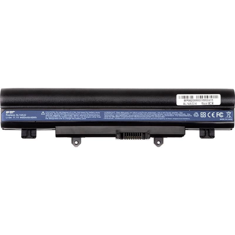 Аккумулятор Power для ноутбуков ACER Aspire E 15 Touch AL14A32 11,1V 4400mAh