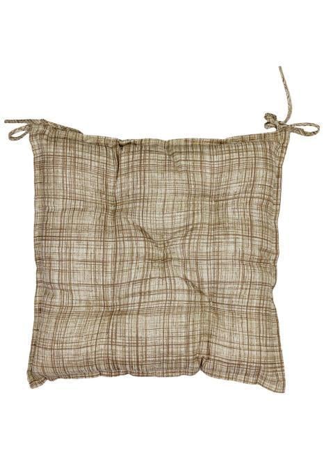 Подушка на стул Прованс Тереза Клеточка 40х40 см