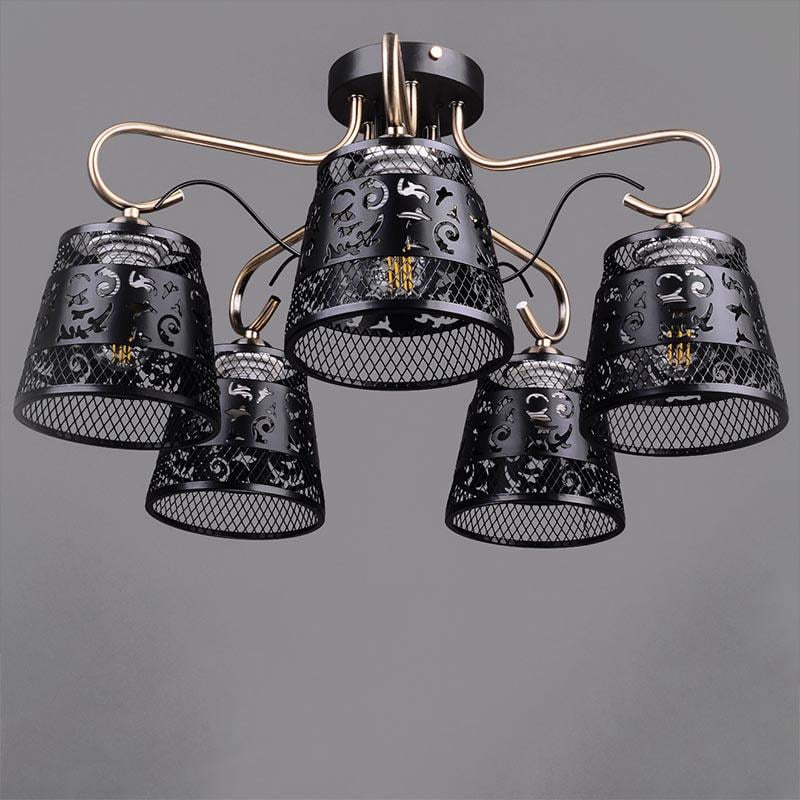 Люстра потолочная Light House DL-17215/5 Черный