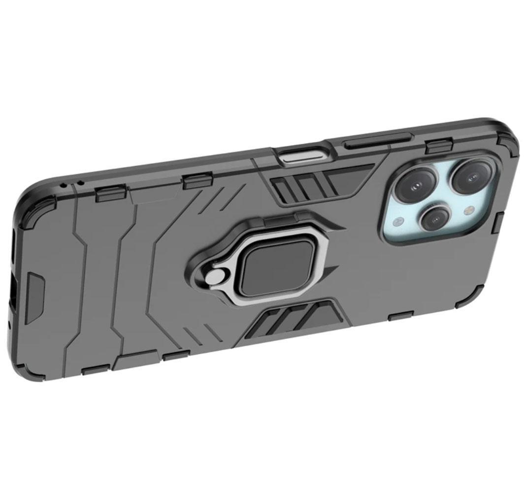 Чехол бампер Primolux Ring Armor для Xiaomi Redmi 12 / Redmi Note 12R / Poco M6 Pro 5G - Black - фото 6 Чехол бампер Primolux Ring Armor для Xiaomi Redmi 12 / Redmi Note 12R / Poco M6 Pro 5G - Black - фото 6