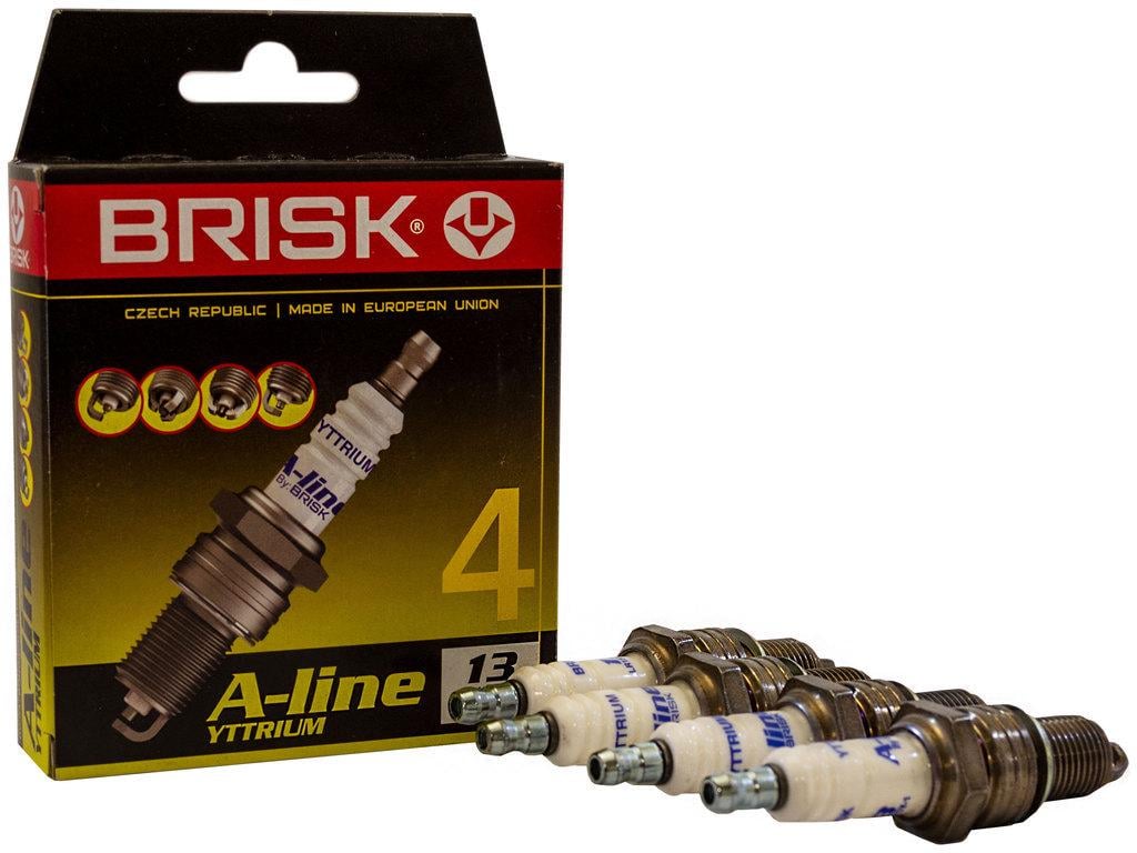 Свеча зажигания Brisk ВАЗ 2108-2115 A-Line-13 инжектор 8-кл 4 шт. (000008091)