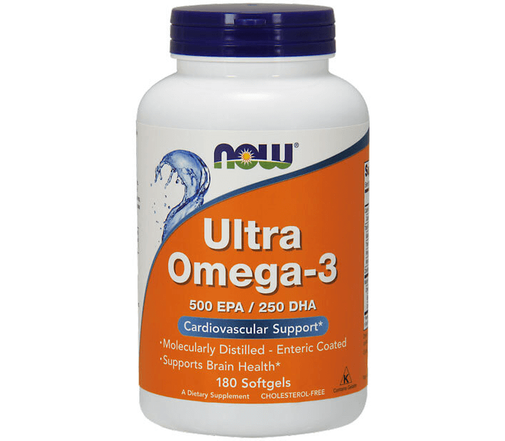 Омега-3 NOW Ultra Omega-3 180 жидких капс. (NOW-01662)