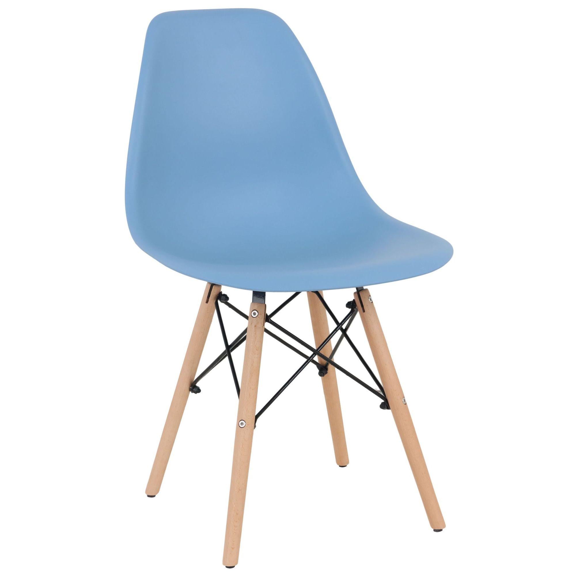 Стілець AMF Aster RL Wood пластик Блакитний (555682)