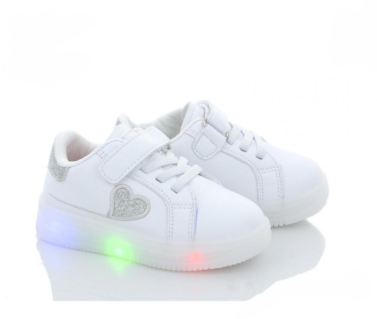 Кросівки для дівчаток Apawwa NC171/24 р. 24 Білий