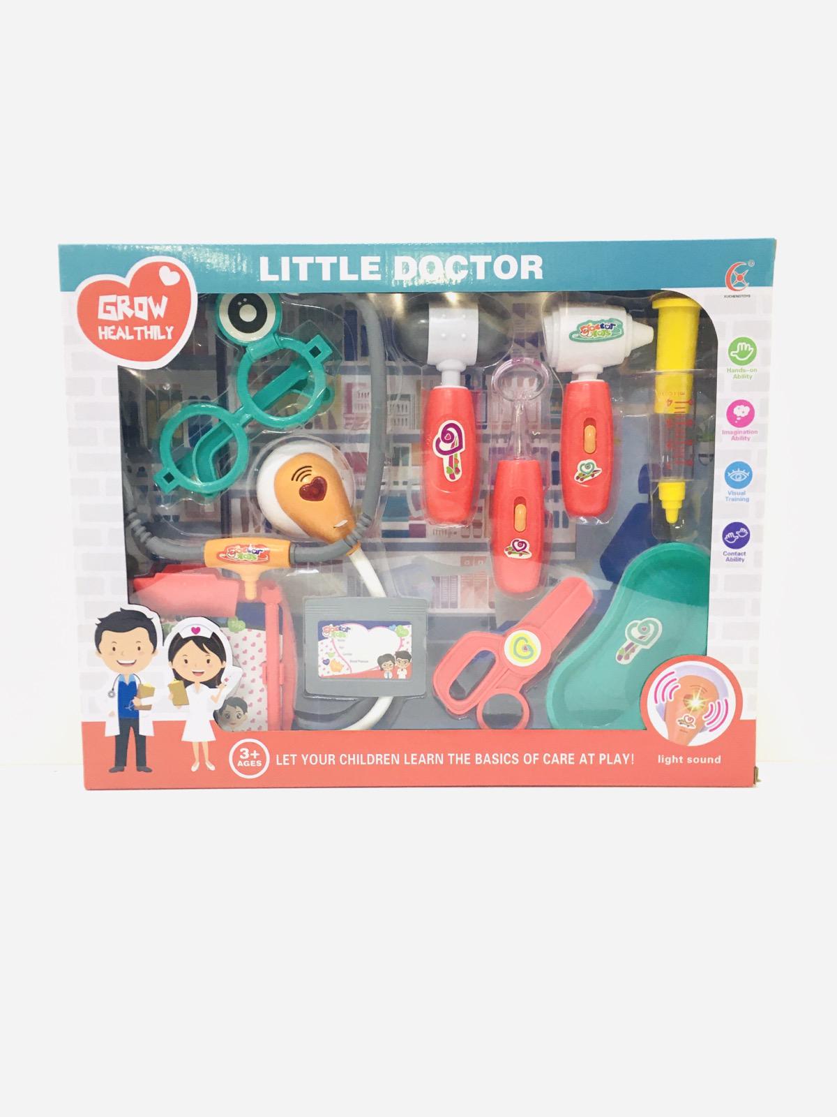 Набор доктора Bambi медbwbycrbt инструменты/стетоскоп/очки (009-1-4-7) Набор доктора Bambi медbwbycrbt инструменты/стетоскоп/очки (009-1-4-7)