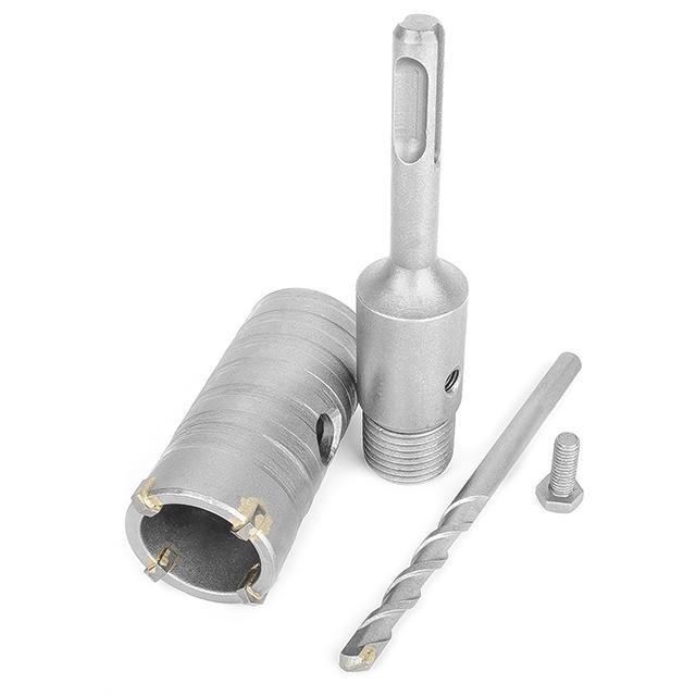 Комплект Intertool SD-7036 свердло корончасте по бетону 36 мм + перехідник SDS Plus 100 мм (118578) - фото 5