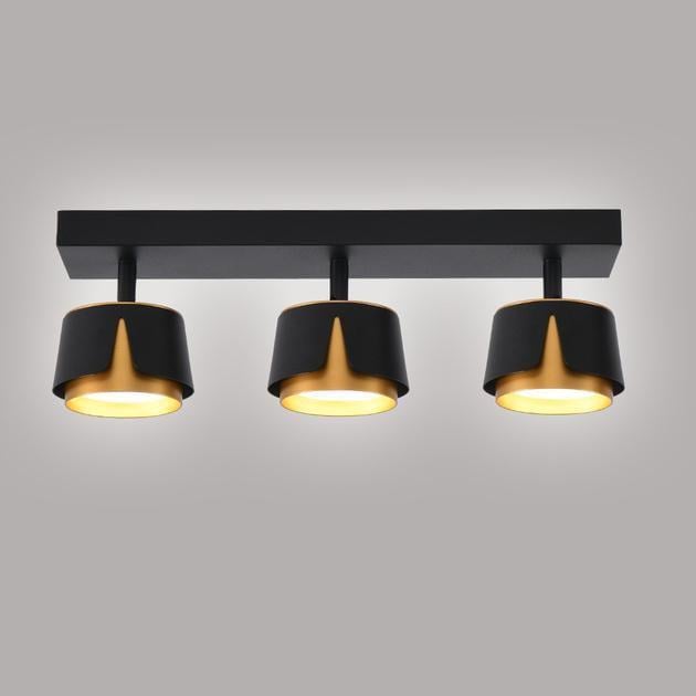 Світильник-спот ESLLSE TELA 3xGX53 3R DL 400x100x135 220V IP20 Black/White (27630158)