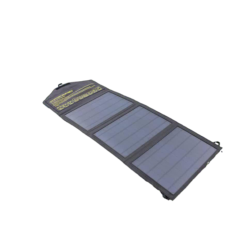 Панель сонячна складна портативна VHG SPW19 Foldable Solar Panel 40 W Black