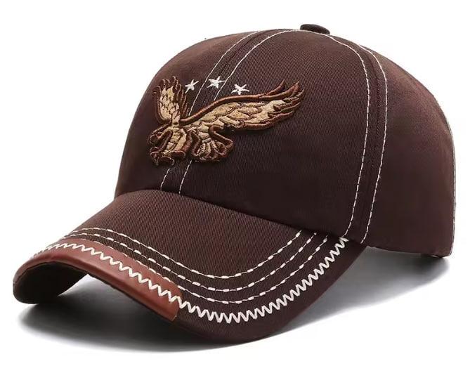 Кепка Орел Коричневий (29867068) - фото 3 Кепка Орел Коричневий (29867068) - фото 3