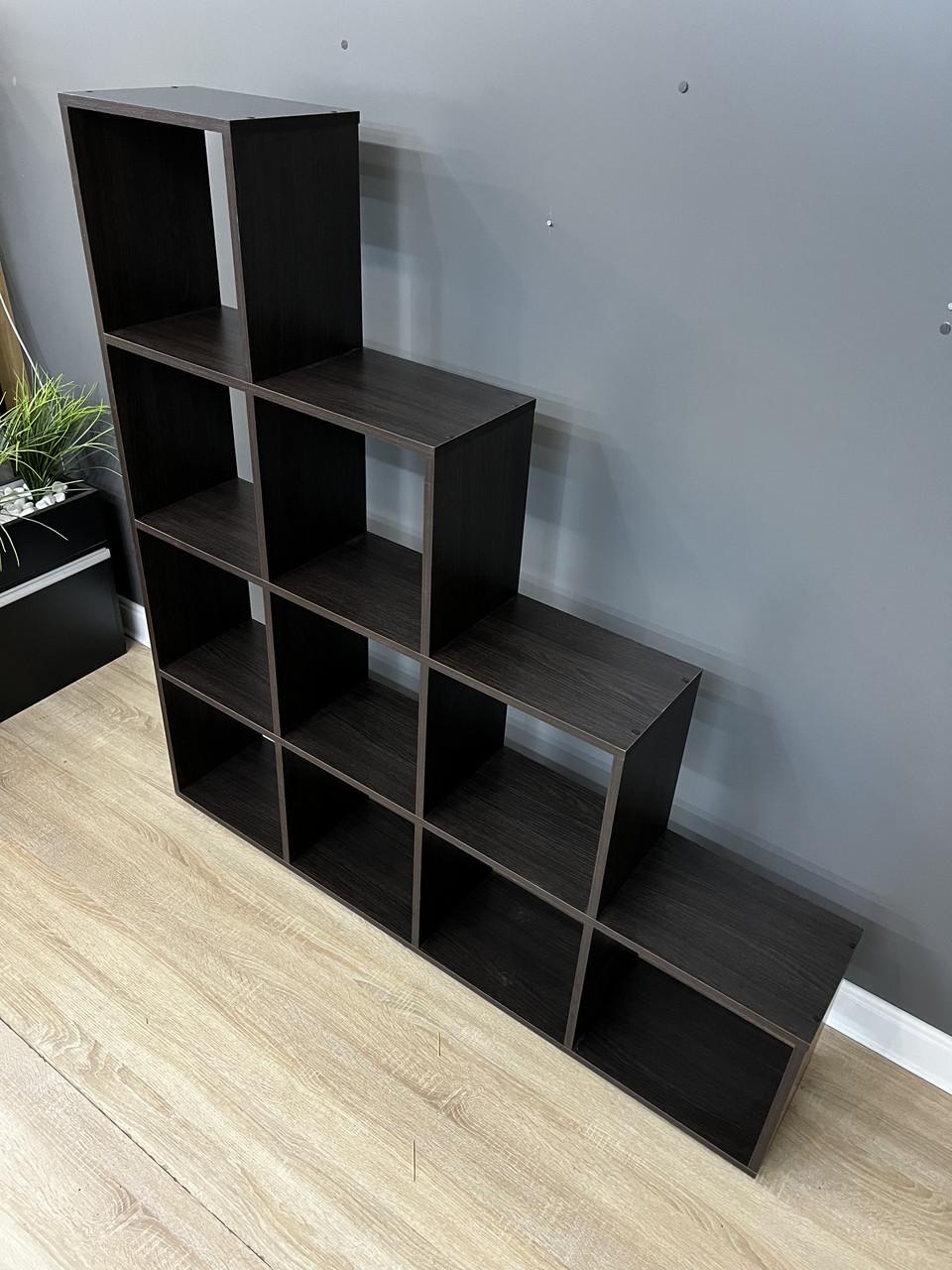 Стелаж А-5 на 10 комірок 1425х1400х252 мм Дуб венге магія - фото 6 Стелаж А-5 на 10 комірок 1425х1400х252 мм Дуб венге магія - фото 6