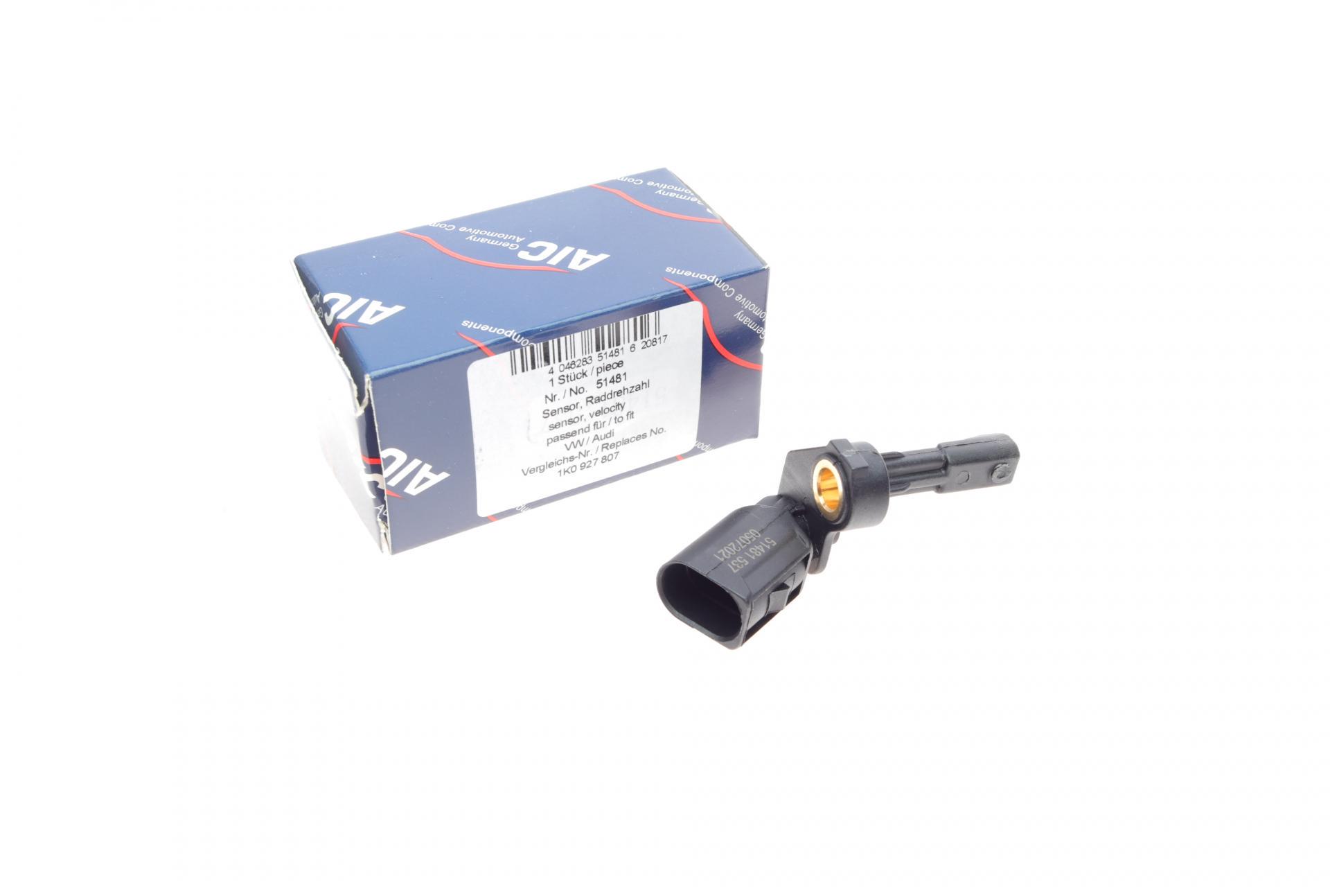 Датчик Aic частоты вращения колеса задний Audi A3/VW Golf V 1,2-2,0 TFSI/TDI 03-L (51481) Датчик Aic частоты вращения колеса задний Audi A3/VW Golf V 1,2-2,0 TFSI/TDI 03-L (51481)